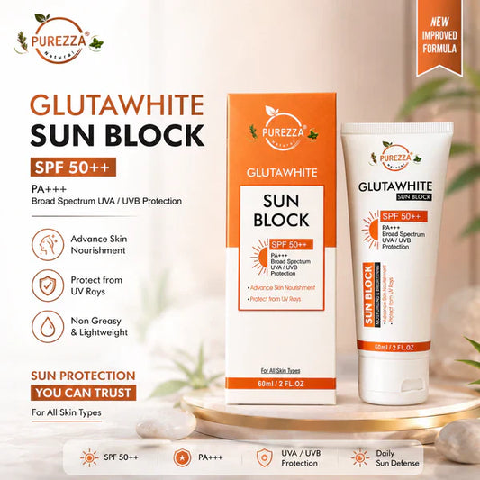Sid Noir PUREZZA Glutawhite Sun Block SPF 50++