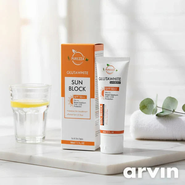Sid Noir PUREZZA Glutawhite Sun Block SPF 50++